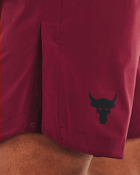 男士Project Rock Snap短褲, Red, pdpMainDesktop image number 4